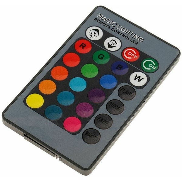 2-pak RGB H8/H11 tåkelyspærer Multifargede RGB LED tåkelyspærer Kjøringslys Fjernkontroll H8/H11 erstatningslampe