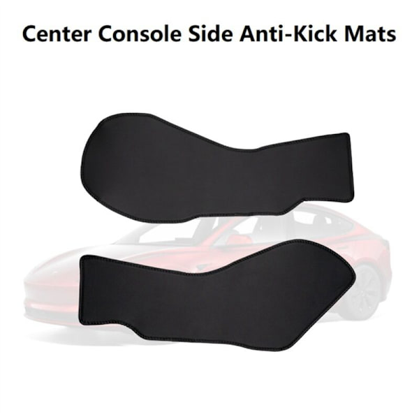 Bilsida Centralstyrning Anti-Kick Pads Inredningstillbehör för Model 3 2024