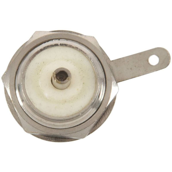 UHF SO239 RF Loddet Bulkhead Lige Stik, Sølv
