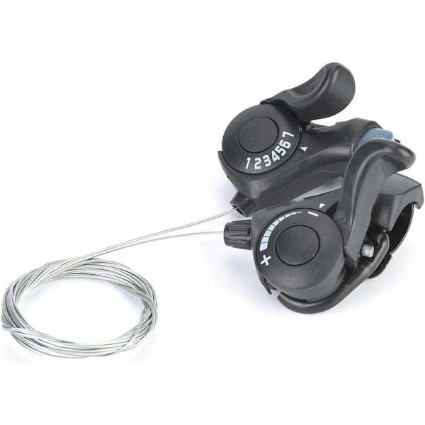 1 par Mountainbike Split Trigger Dial Shift Utomhus Mountainbike TX-30 Tum Shift 3X7 Växelspak och Set-