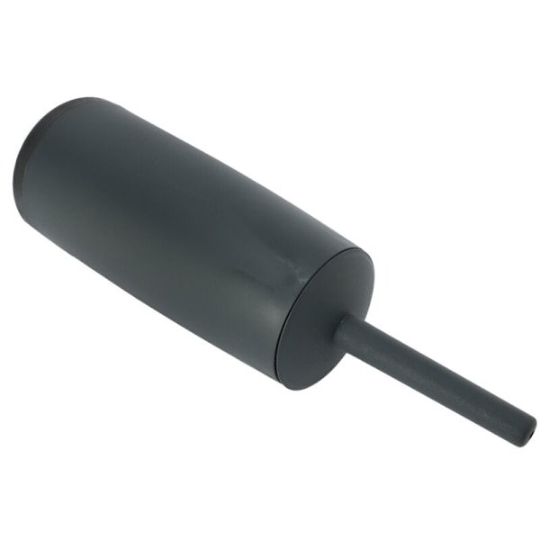 2 st Toalettborstar och hållare Toalettborste med hållare Mörkgrå för badrum Modern design Långt lock
