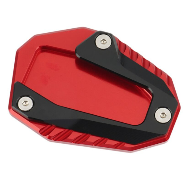 Motorcykel Fod Side Kickstand Plade Forstørre 696 795 796 821 1200 1200S (Rød)