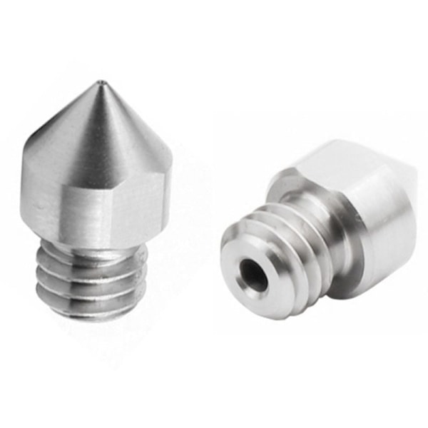 5 stk M6 gjenge høy temperatur titanlegering TC4 helt metall hot end passer for CR10 MK8 ekstruder 3D-skriver