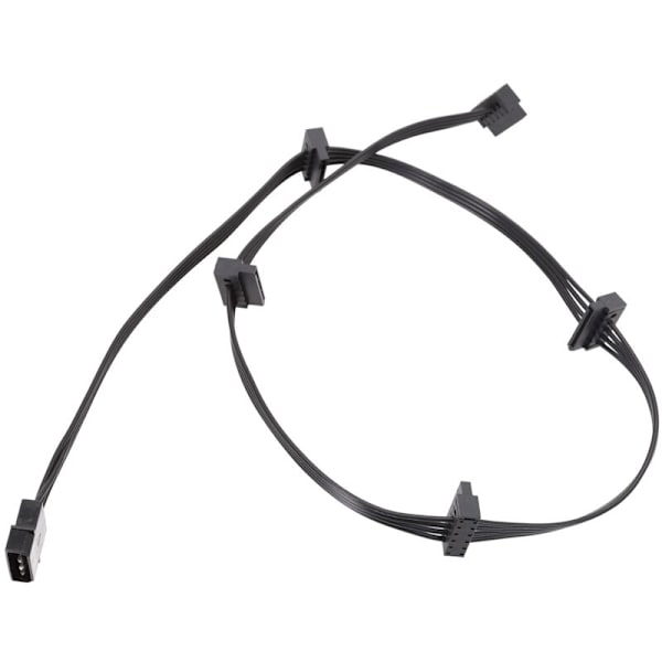 IDE till SATA Enströmskabel för Fem HDD 80cm