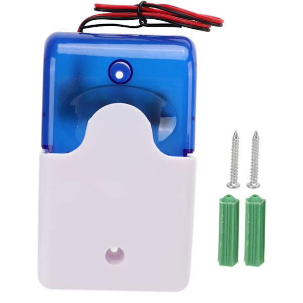 Standalone Alarm, 103 Trådløs Alarm Strobe Blinkende Lys Blitz Buzzer Sirene til Hjemmesikkerhed Badeværelse Skole Alarm System 12V-