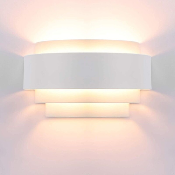 LED Vägglampor Vägglampa Inomhus Sconce Enkel Design Metalllampa för Sovrum Trapphus Butik Vardagsrum Kontor Veranda Inomhus Vägglampor Varmvit