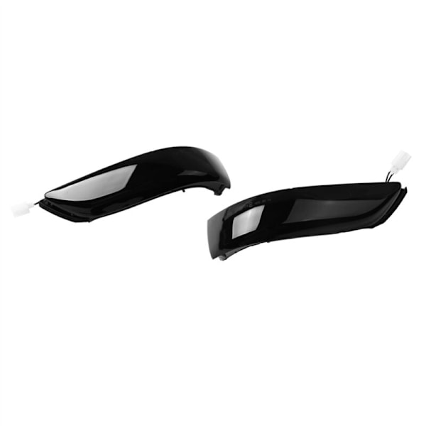 2X Bil Rök Svart Dynamisk LED Blinkers Sidospegel Indikatorljus Lampa för Accord 08-13 RL 06-09
