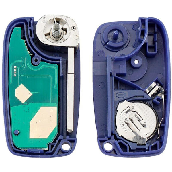 Bilsmartnyckel 3 knappar passar för 500 Ideas Panda Punto Stilo 433MHZ PCF7946