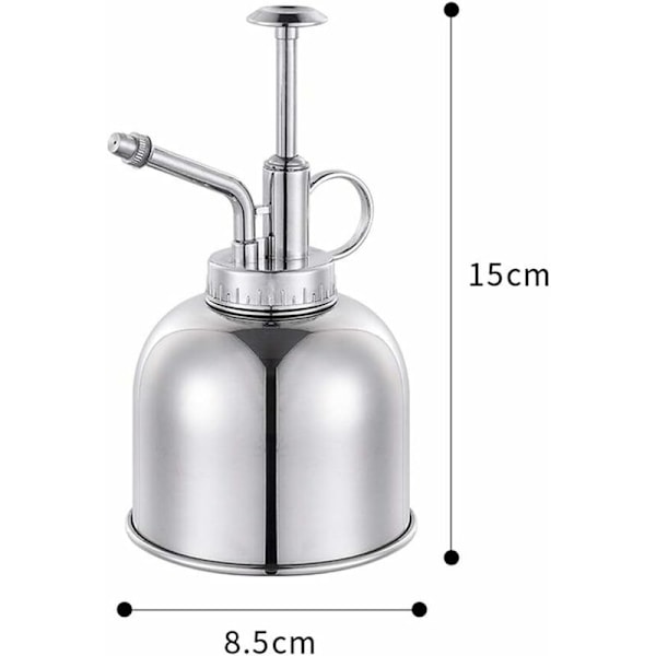 Kasvisuihke, Vintage Sisätilojen Klassikko Premium Veden Sumu, Koristeellinen Kasvisuihke Pumpulla, Kurpitsa Ilmakasveille, Orkideoille & Enemmän - Kiillotettu B