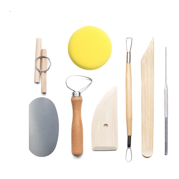 Keramikverktyg Lera Skulpturverktyg Mejslar för Potter / Keramikkonstnär Kit 30 st