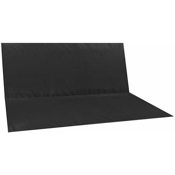 Vandtæt Swing Udskiftning Betræk Stol Bænk Terrasse Udendørs (Sort, 2 Sæder 113x94cm)