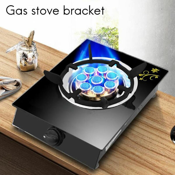 Wok Pan Rack Stödjer Pan Brännare Köksredskap Ring Gaskaminer Wok Rack Hållare för Kök Matlagning Gasspis