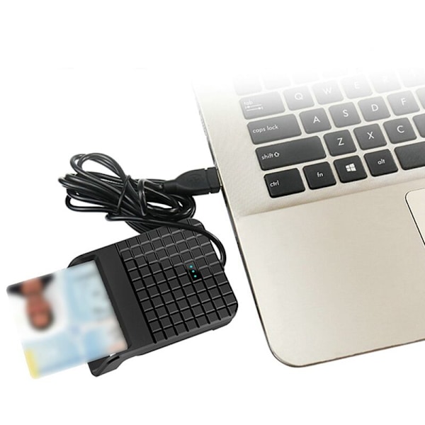 Universell bärbar USB-kortläsare för allmänhetens tillgång till Emv med CD-drivrutin för bankkort