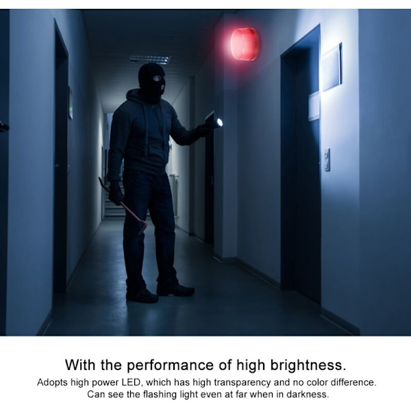 Strobe, Korkea Kirkkaus 15 LED Hätästrobo Turvallisuus Liikennevaroitussignaalivalo Vilkkuva Valo (24V)-