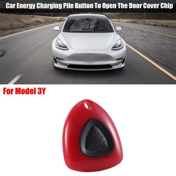 Fjernkontrolldør-ladeportknappbatteri for Model 3/Y