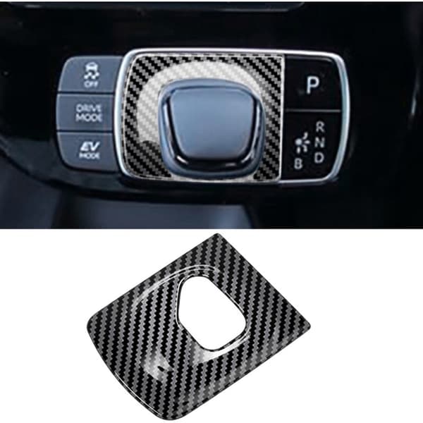 Bilfiber Central Control Gear Shift Panel Cover Trim Dekal Interiør Modifikation til AQUA 2021 2022 RHD