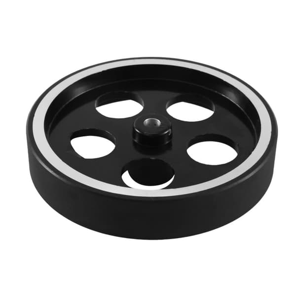 300MmX6MmX18Mm Industriel Aluminium Gummi Måle Encoder Meter Hjul til Industriel Encoder Encoder