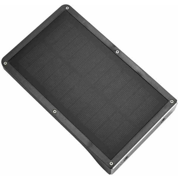 Opgraderet version, 48 LED solcellelys, farvejusterbar med controller, tre tilstande vandtætte lampelys, til udendørs, have, væg, gade, sort