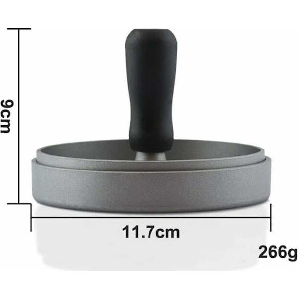 Grillimuotti Party Non-Stick -hampurilaisvalmistaja, ihanteellinen grilliin, paras keittiöväline