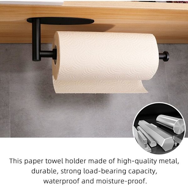 WC-paperirullatelineen pidike kylpyhuoneeseen, yhden käden paperipyyhkeen pidike, seinälle kiinnitettävä hylly pyöristetyllä pehmusteefektillä