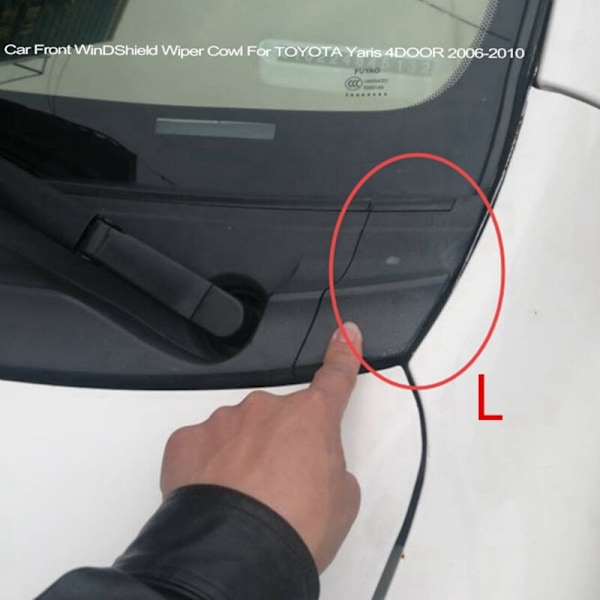 Gitterpanel Side Trim Cover Viskerdæksel Bil til Yaris 4 Dørs 2006-2010