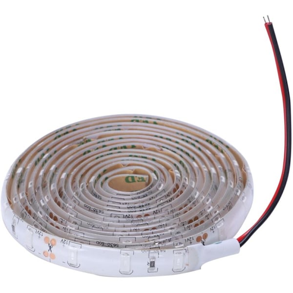 2M Vandtæt LED 120-5630 SMD Strip Lys Kæde Dekoration Bil/Cykel DC 12V (Blå)