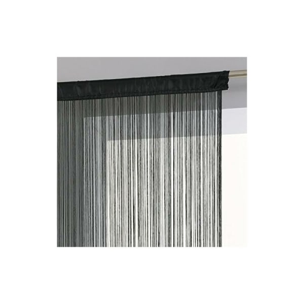 Interiørdesigner - Guopo Trådgardin 90x200cm Sort