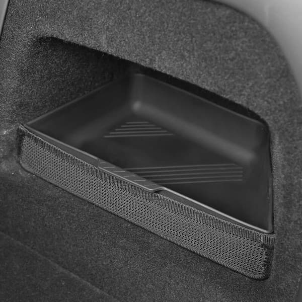 Side Trunk Storage Box for Model X 2023 Silicone Right Partition Black