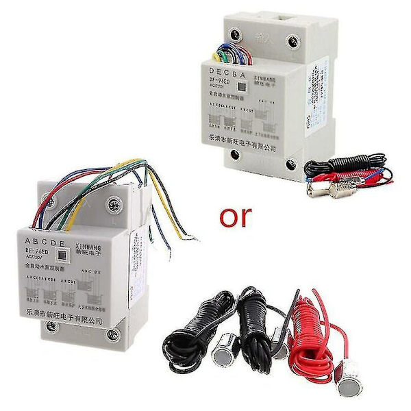 Df-96ed Automatisk Vandstandskontrol 10A 220V Tank Væskehøjde Detektionssensor Cistern Pumpeswitch med 3 Prober