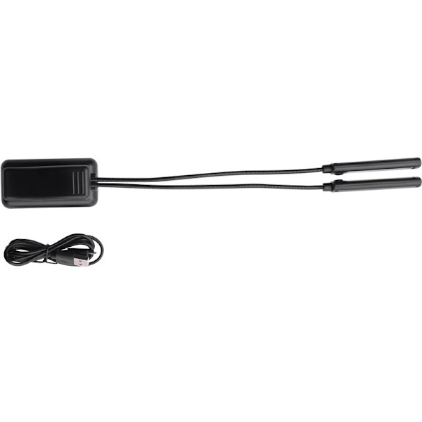 Musiikkitelineen lamppuklipsi LED-kiinnitettävä lamppu - välkkymätön, täysin säädettävä, 6 kirkkaustasoa - sopii myös kirjanlukuun, orkesteriin, miksaukseen, DJ:lle
