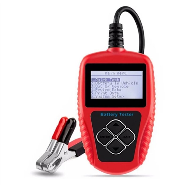 BA101 12V 100-2000 Bilbatteritest Automatisk Laddningsanalysator Detekteringssystem PK KW208 Nordisk Version