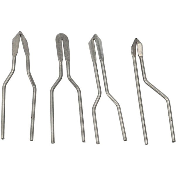 46 st Set med Högimpedans Metalltillbehör Bärbar Träbränning Ersättning för Snidning Mini Pyrografi Spets