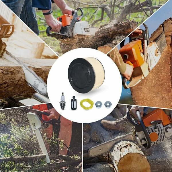 1141 120 1600 Ilmansuodatin Polttoaineen Tanko Mutterisarja Stihl MS251 MS261 MS271 MS291 MS311 MS381 MS391 Moottorisaha Osia Polttoainesuodattimella.