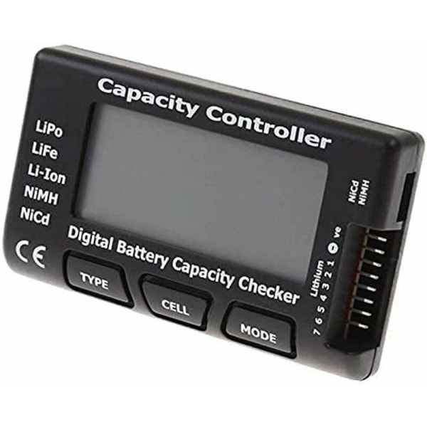 Digital Battery Capacity Tester, Spændingstester til Battery Capacity Checker