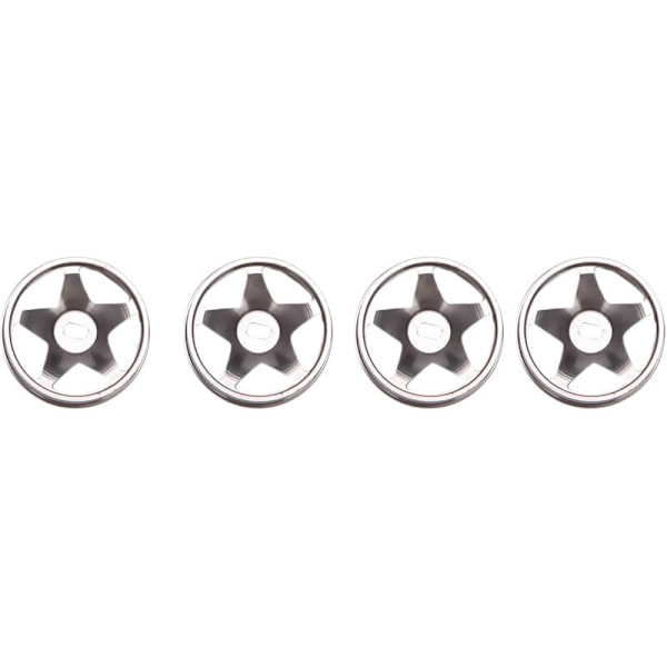 4 mynter for 1: 28 oppgradering bil mygg OP IW04 hjul aluminiumlegering hårmetall E
