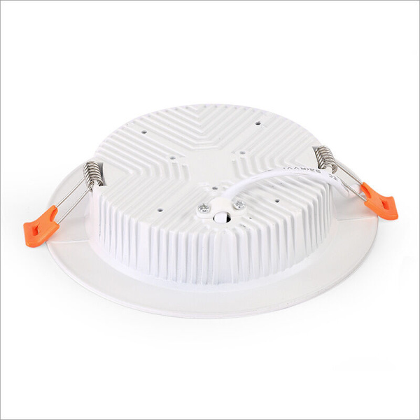 Indbygget badeværelsesspotlight - Sæt med 6 LED Indbyggede Badeværelsesspotlights IP44 vandtæt, 6 x 3W Ekstra flade LED spotlights, 4000K Neutralhvid 470LM 2