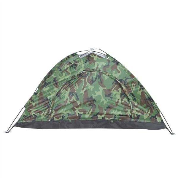 1 Person Bærbar Udendørs Campingtelt Udendørs Vandring Rejse Camouflage Camping Lur Tent