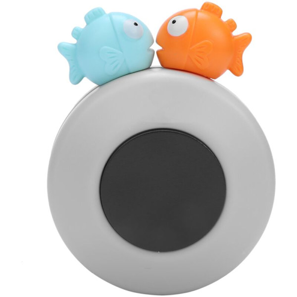 Söt tecknad bubbelfisk mekanisk timer kök matlagning påminnelse timer artefakt grå
