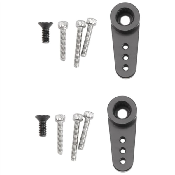 2 st metall 15T servoarm servo passar ES08MA servo för Axial SCX24 1/24 RC bil uppgraderingsdelar på ,1