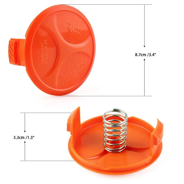 6 stk. A6481 A6485 spoler til Black Decker plæneklippere-