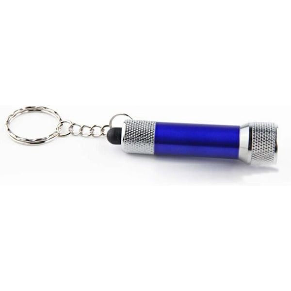 10 stk Nøkkelring Lommelykt Bærbar Mini Lommelykt Nøkkelring LED Lampe for Vandring Camping Reise