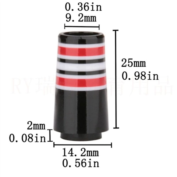 10 kpl Golf-Ferruleja 0,355 kärjen rauta-akseleille, hiha-adapteri, ferrule, rautamailan vaihto