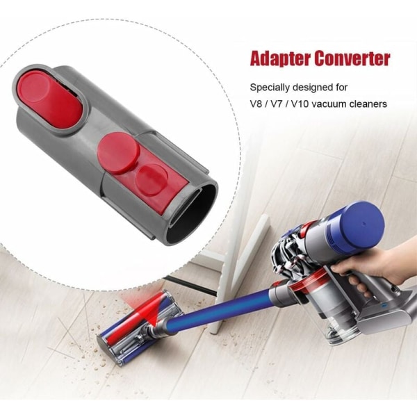 Generisk dammsugaradapter, universell adaptertillbehör konverteringsverktyg för Dyson V8 V7 V10 dammsugare hushållsprodukter universell adapter