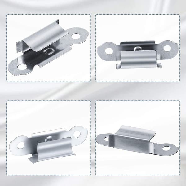 Printer seng clips Hot seng glas platform clips 3D printer fiksering klemmer glas seng clips til fiksering printer seng platform 8stk