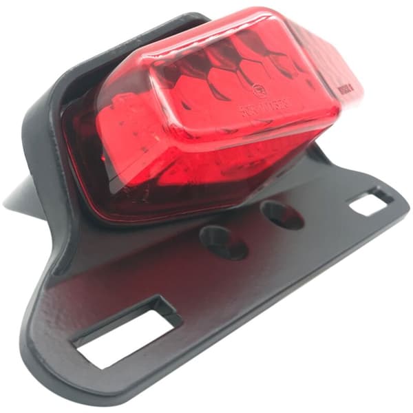 Motorcykel LED Lucas Baglygte Nummerpladelys Universal til Cafe Chopper