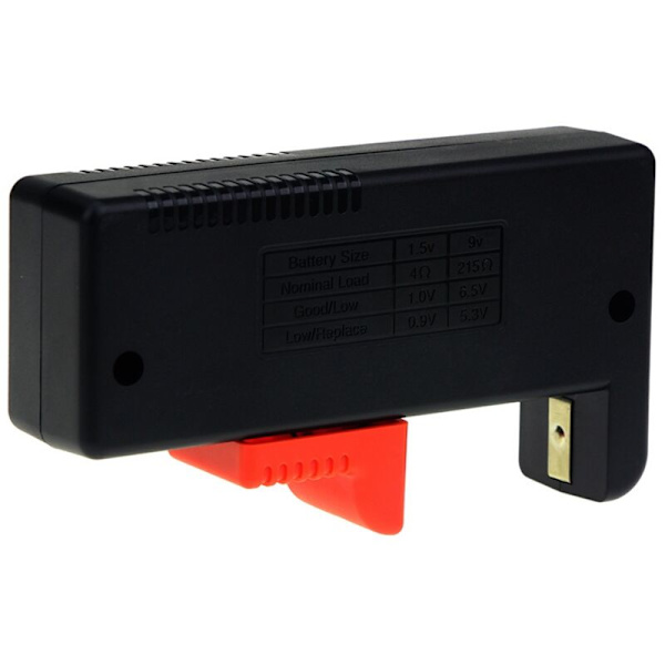 BT-168D Batteritester Digital Batteritester Batterikapacitetstester BT168D Tester til AA/AAA/C/D/9V/1.5V Batteri
