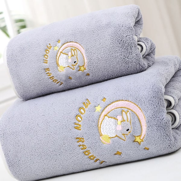 Hemtextilier Badlinne Badhandduk (5060), Korallfleece Badhandduk, Mjuk Tjock Vattenabsorberande Duschhandduk, för Hem och Pl
