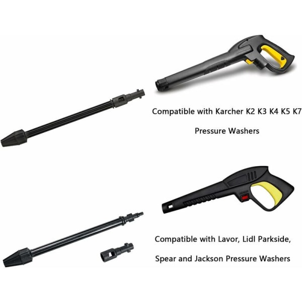 Karcher Rotabuse, Parkside/Lavor/Karcher roterende dyse, Kärcher Rotabuse K2 K3 K4 K5 K7 tilbehør til højtryksrensere 160Bar--