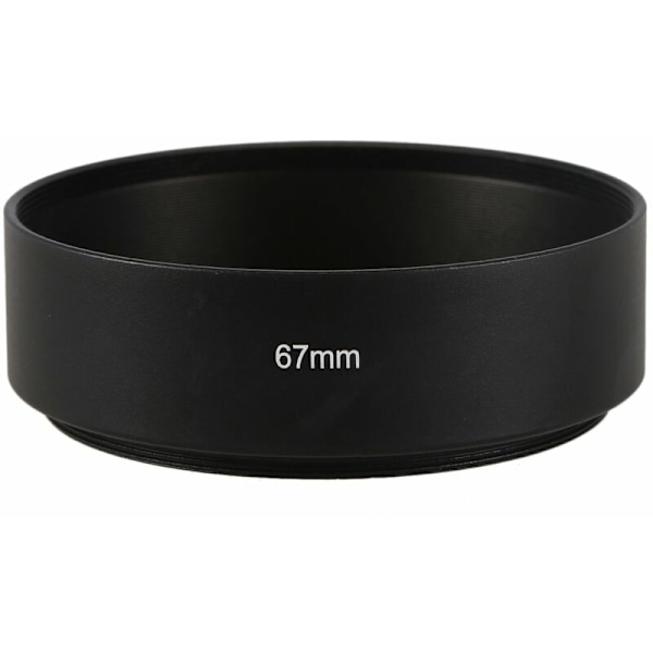 67 mm standard metall solskydd för