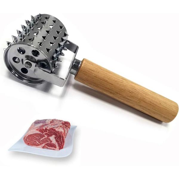 Rustfrit Stål Kødkøber, Rullende Krydder Kødkøber, Steak Kødkøber Schnitzel, Køkken Kødkøber, til Steak, Kylling, Fisk, Svin